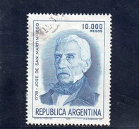 ARGENTINE 1980 O - Oblitérés