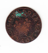 FRANCE KM 86.1, LOUIS XIII, TOURNOIS, 1629A. (5BP6) - 1610-1643 Luis XIII El Justo