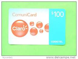 DOMINICAN REPUBLIC - Remote Phonecard/Claro RD$100 - Dominicaine