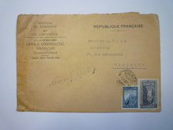 ENVELOPPE Au Départ De CONSTANTINOPLE à Destination De BORDEAUX   1928   - Covers & Documents