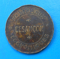 Doubs 25 Besançon Fourneaux économiques 10 Centimes Elie 60.1 - Monetary / Of Necessity