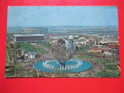 O1- America/USA- Postcard-Unisphere New York Fair 1964-1965. - Exhibitions