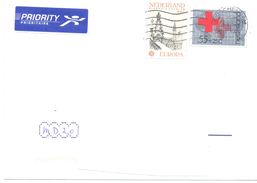 2001. Netherlands, The Letter Sent By Ordinary Post To Moldova - Lettres & Documents