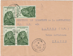 CTN48/2 - GUINEE LETTRE GUECKEDUU JANVIER 1958 - Covers & Documents