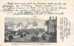 SAINT PIERRE ET MIQUELON  EGLISE DE SAINT PIERRE  INCENDIE DE LA NUIT DU 1° AU 2 NOVEMBRE 1902 - Saint Pierre And Miquelon