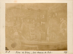 Dives : La Foire Les Chevaux De Bois  Manège Datée De 1899 - Dives