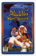 Aladin Disney Cinéma Movie Phonecard Grande-Bretagne (w4445) - Collections