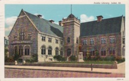 Illinois Joliet Public Library 1946 Curteich - Joliet