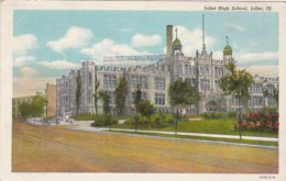 Illinois Joliet High School 1943 Curteich - Joliet