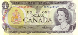 CANADA 1 DOLLAR 1973 P-85a UNC SIGN. LAWSON & BOUEY [CA348a] - Kanada