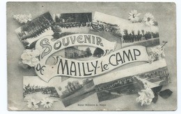 2732 Souvenir De Mailly Le Camp Meulien Parc D'artillerie Section Munition Secteur Postal 51 Cachet Tampon 47 Régiment - Mailly-le-Camp