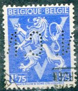 Belgique Timbre Perforé - Non Classés