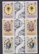 Falkland Islands Dependencies 1981 Royal Wedding 3v Gutter ** Mnh (35228) - South Georgia