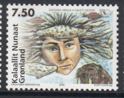 Greenland MNH 2006 Scott #472 7.50k The Mother Of The Sea Norse Myth - Neufs