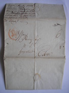U.K. - LAC  Du  29 Juil. 1806, Taxe Manuscrite Et Cachets - ...-1840 Prephilately