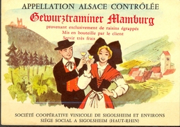 487 - France - Gewurztraminer Mamburg - Société Coopérative Vinicole De Sigolsheim Et Environs - Gewurztraminer