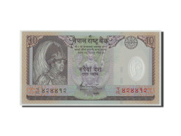 Billet, Népal, 10 Rupees, Undated (2005), KM:54, NEUF - Nepal