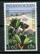 British Indian Ocean Territory 1975 1.50r Euphorbia Pyrifolia. Issue  #81 MH - Territoire Britannique De L'Océan Indien