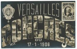 CPA VERSAILLES, CONGRES DU 17 - 1 - 1906, YVELINES 78 - Versailles