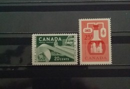 Canada, 1956, Mi: 309/10 (MNH) - Ongebruikt