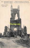 CPA RENINGE RENINGHE LA GUERRE 1914 16 L'EGLISE BOMBARDEE PAR LES ALLEMANDS - Lo-Reninge