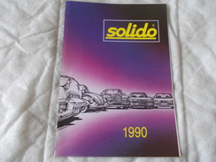 Catalogue Solido 1990 - Modélisme