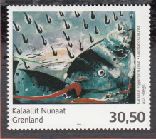 Greenland MNH 2008 Scott #517 30.50k Painting By Aka Hoegh - Neufs