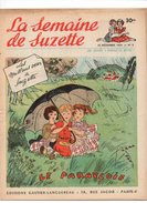 La Semaine De Suzette N°5 Le Parapluie - La Cheminée - Suzette Reçoit - Autour D'une Abbaye De 1954 - La Semaine De Suzette