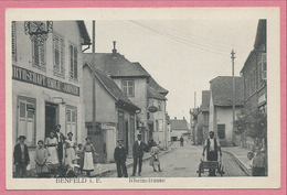 67 - BENFELD - Rheinstrasse - Wirtschaft Emile JOHNER - Benfeld