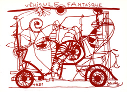JEUDY  P  Coll Les Mazuriots - Véhicule Fantastique - CPM  10.5x15  Neuve TBE 1985 Carte Signée - Jeudy