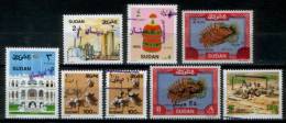 SUDAN / 8 DIFFERENT MNH OVERPRINTED STAMPS / VERY RARE / VF. - Soudan (1954-...)