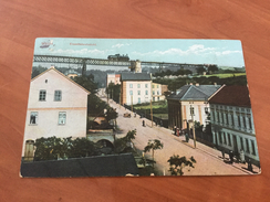 Weida Oschütztal Viadukt Greiz Postkarte - Greiz