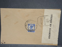 GRANDE BRETAGNE / INDE - Enveloppe De Bombay Pour La France En 1945 , Contrôle Postal Militaire - L 6387 - 1936-47 King George VI