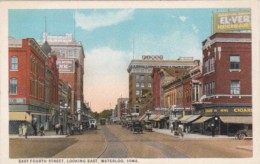 Iowa Waterloo East Fourth Street Looking East Curteich - Waterloo