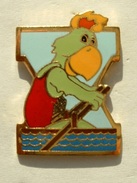 PIN'S JEUX PANAMERICAINS 1987 - PERROQUET - PARROT - AVIRON - ROWING - Rowing