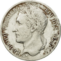 Monnaie, Belgique, Leopold I, 5 Francs, 5 Frank, 1833, TB+, Argent, KM:3.1 - 5 Frank