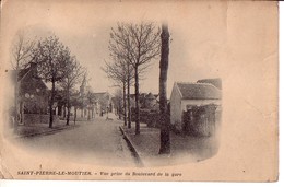 SAINT-PIERRE-le-MOUTIER: Vue Prise Du Boulevard De La Gare - Saint Pierre Le Moutier