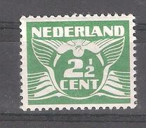 NEDERLAND / Pays Bas / Netherlands ,1926  , Yvert N° 169 , CHIFFRE 2 1/2 C Vert Neuf ** / MNH, TB - Ongebruikt