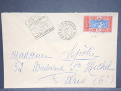 FRANCE / DAHOMEY - Enveloppe De Porto Novo Pour Paris En 1938 , Affranchissement Et Oblitération Plaisants - L 6539 - Lettres & Documents