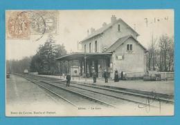 CPA Chemin De Fer La Gare ABLON 94 - Ablon Sur Seine