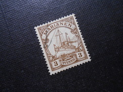 D.R.Mi 7 - 3Pf - Deutsche Kolonien ( Marianen ) 1901 - Mi € 2,00 - Federzug Entwertet - Isole Marianne