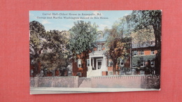 Carvel Hall Oldest House     Maryland > Annapolis –    =ref 2536 - Annapolis