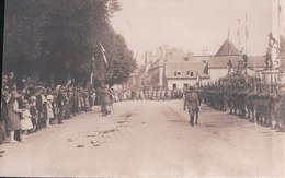 CARTE-PHOTO SAINT-PIERRE Le MOUTIER Prise D'armes - Saint Pierre Le Moutier