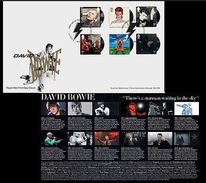 GROSSBRITANNIEN GRANDE BRETAGNE GB 2017 DAVID BOWIE STAMPS SET OF 6V. FDC SG 3933-38 MI 4009-14 YT 4411-16 SC 3591-96 - 2011-2020 Decimal Issues