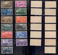 1948 - Risorgimento (580/591 + 32 Espressi) - Serie Completa - 13 Valori Nuovi Con Gomma Integra (700) - Sonstige & Ohne Zuordnung