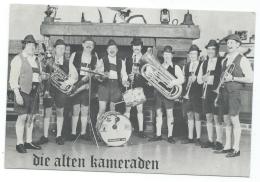 CARTE DE PROMOTION GROUPE DE MUSIQUE DIE ALTEN KAMERADEN, SHOW CHOC A LAON, AISNE 02 - Laon