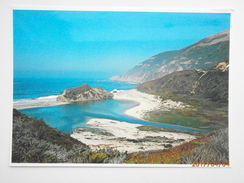 Postcard Little Sur River Big Sur California My Ref B2889 - Big Sur