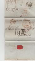 GBP096 / London 1844 Nach Caceres, Spain - Briefe U. Dokumente