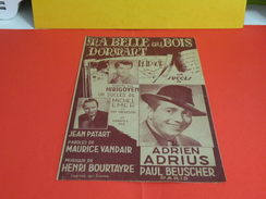 Musique & Partitions > Chansonniers > Ma Belle Au Bois Dormant -Paroles Maurice Vandair -Musique Henry Bourtayre 1944 - Compositori Di Commedie Musicali