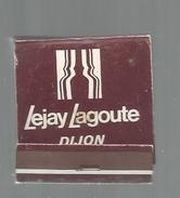 G-I-E , Tabac , Boites , Pochette D'ALLUMETTES, Publicité, Cassis SISCA , Liqueurs , Sirop Tek , LEJAY LAGOUTE , DIJON - Matchboxes